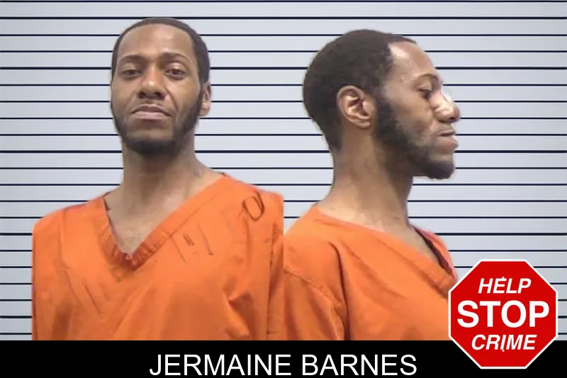 Jermaine Barnes mugshot