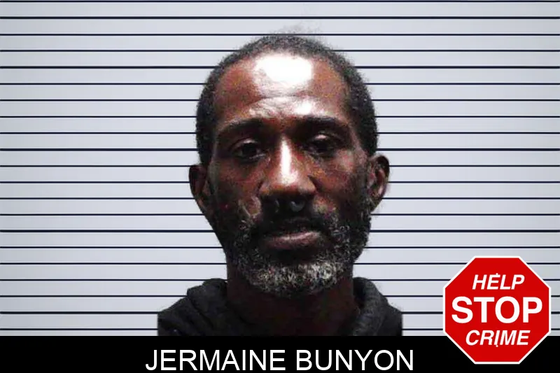 Jermaine Bunyon mugshot