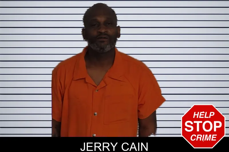 Jerry Cain mugshot