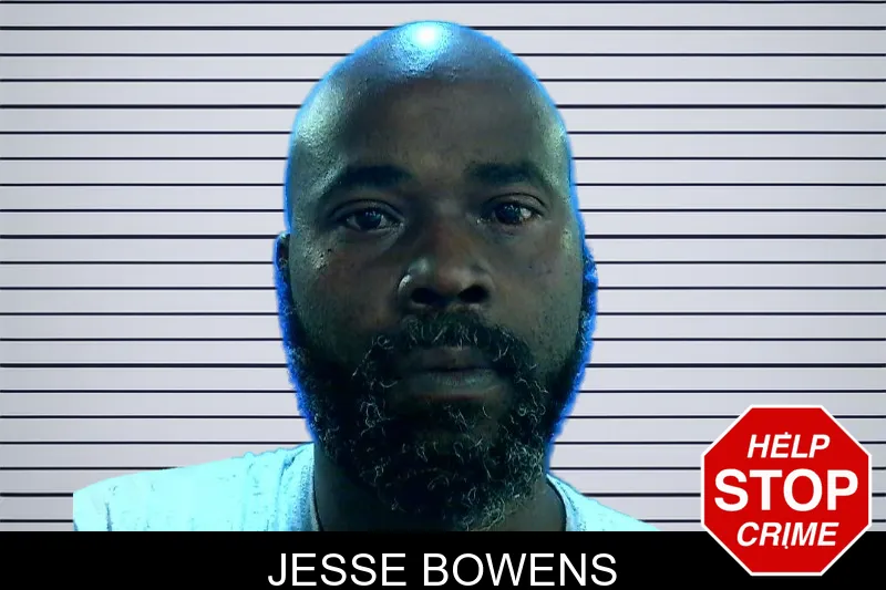 Jesse Bowens mugshot