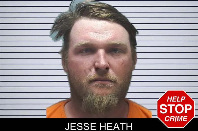 Jesse Heath mugshot