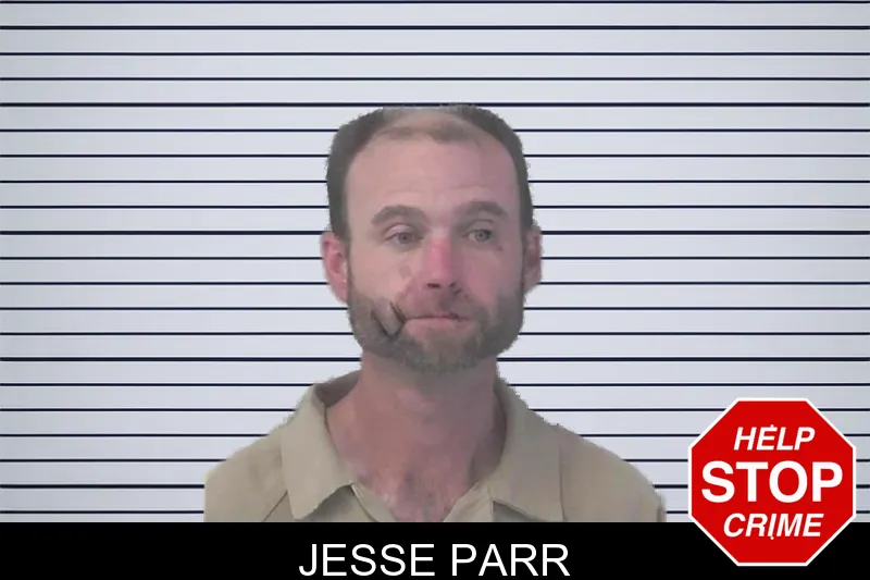 Jesse Parr mugshot