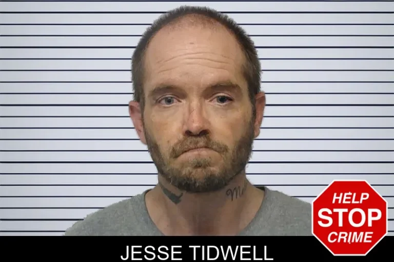Jesse Tidwell mugshot – Bibb County , Georgia Jesse Tidwell