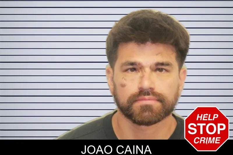 Joao Caina mugshot