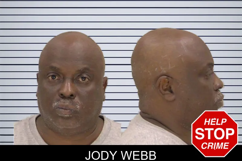 Jody Webb mugshot