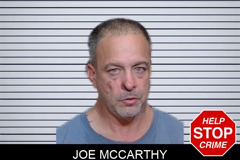 Joe McCarthy mugshot – Glynn County , Georgia Joe McCarthy mugshot