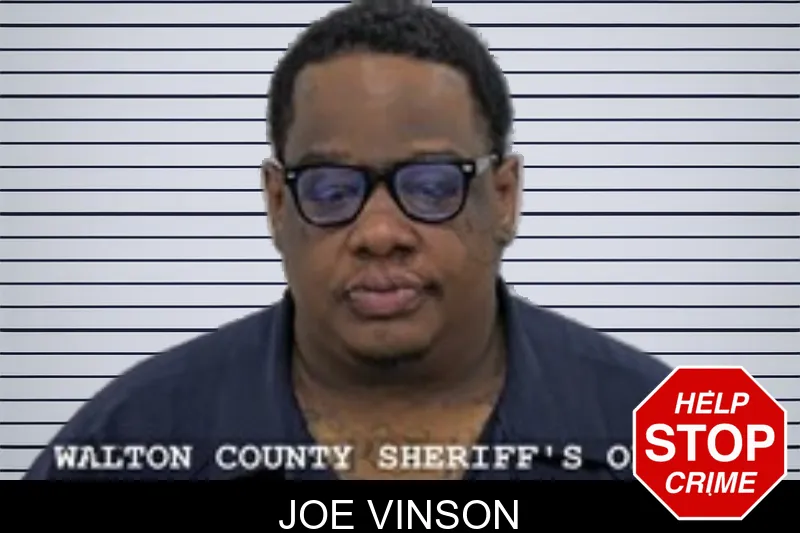 Joe Vinson mugshot