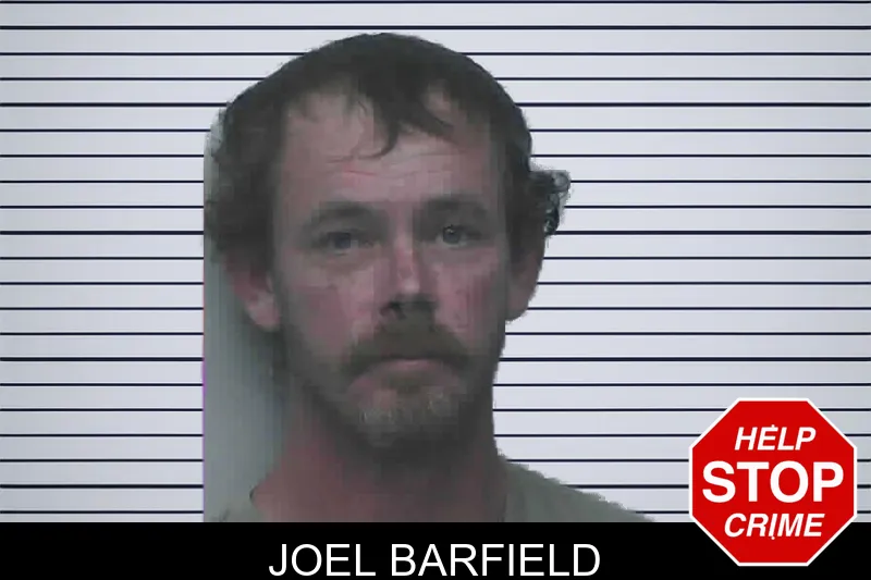 Joel Barfield mugshot