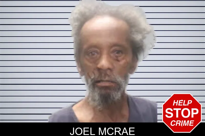 Joel McRae mugshot