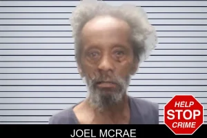 Joel McRae mugshot
