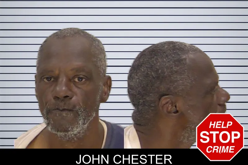 John Chester mugshot