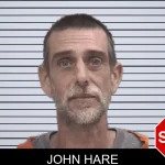 John Hare mugshot