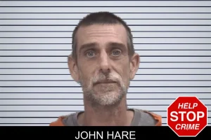 John Hare mugshot