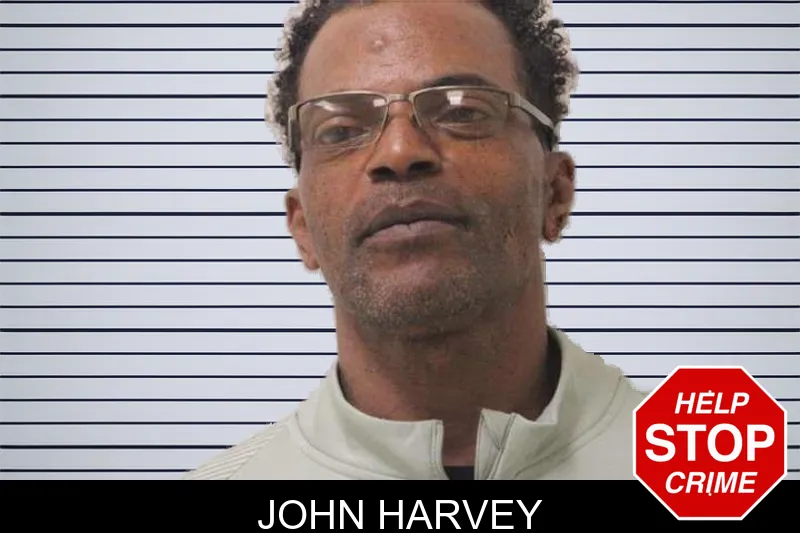 John Harvey mugshot