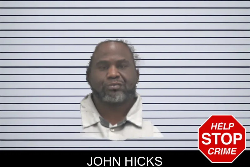John Hicks mugshot