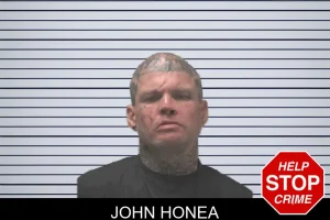 John Honea mugshot