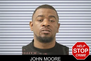 John Moore mugshot