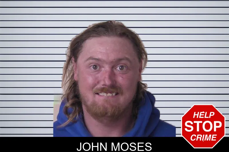 John Moses mugshot