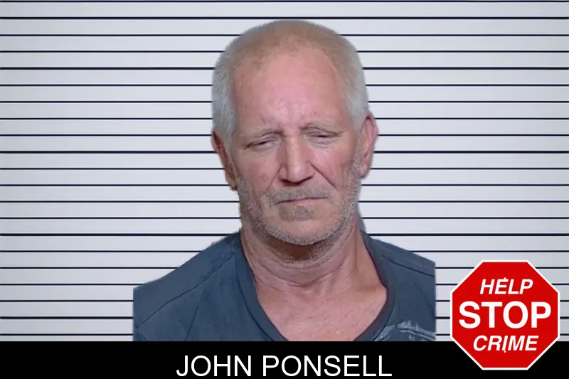 John Ponsell mugshot