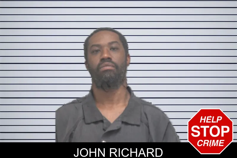 John Richard mugshot