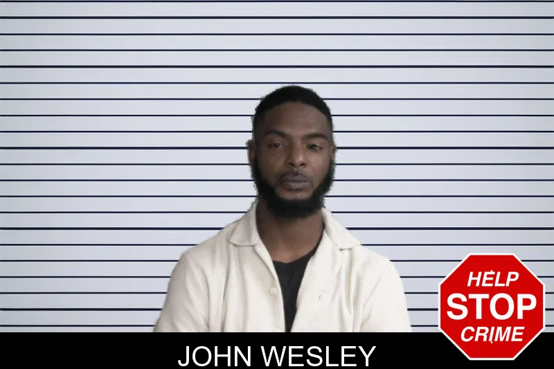 John Wesley mugshot