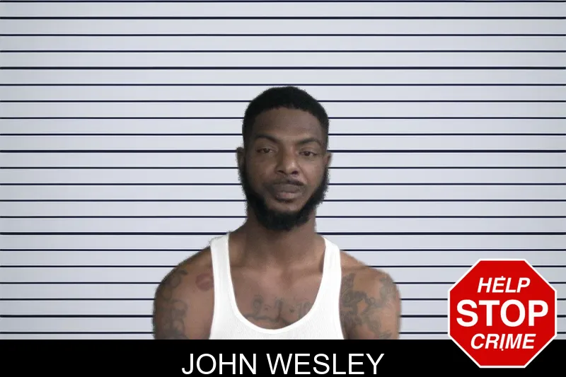 John Wesley mugshot