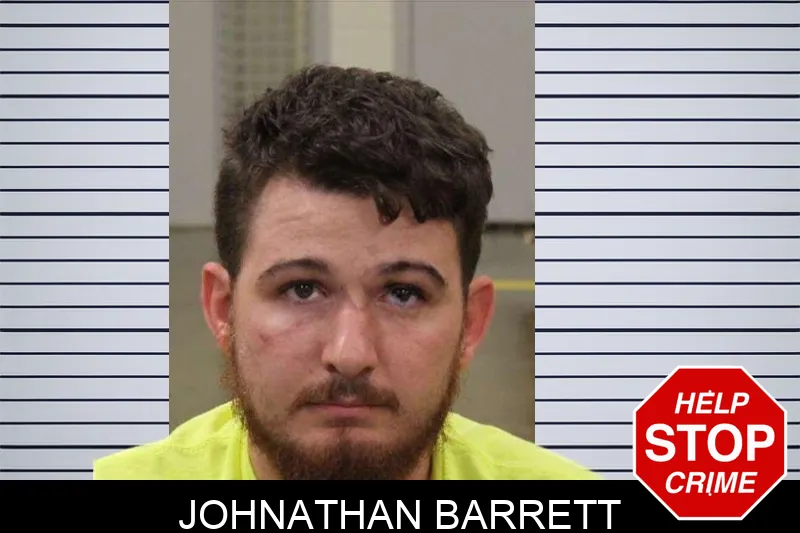 Johnathan Barrett mugshot