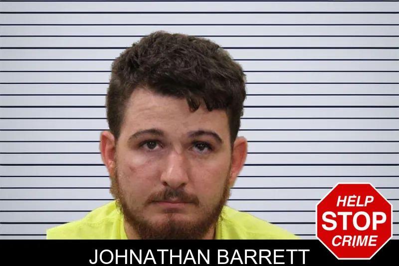Johnathan Barrett mugshot