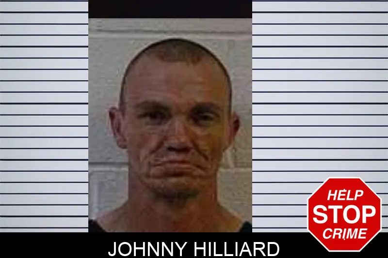 Johnny Hilliard mugshot