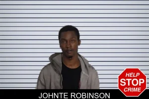Johnte Robinson mugshot