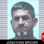 Jonathan Brown mugshot