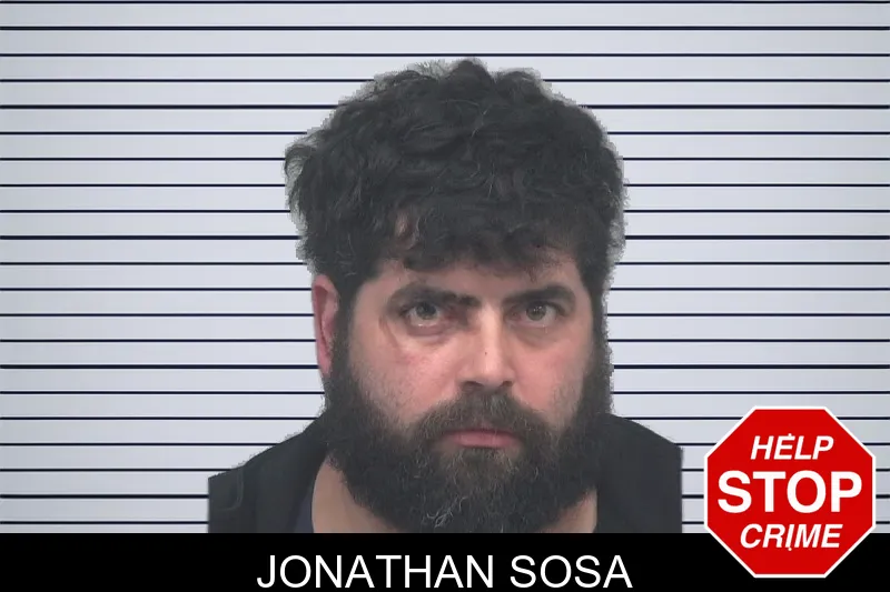 Jonathan Sosa mugshot