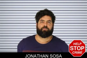 Jonathan Sosa mugshot