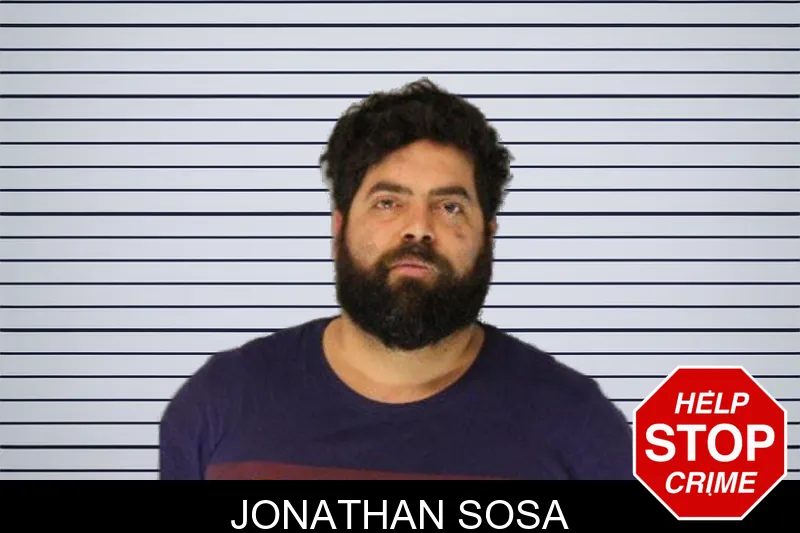 Jonathan Sosa mugshot