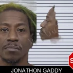 Jonathon Gaddy mugshot