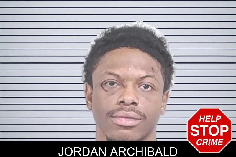 Jordan Archibald mugshot