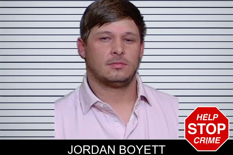 Jordan Boyett mugshot