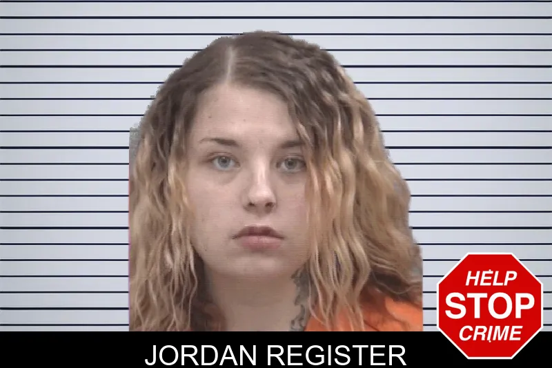 Jordan Register mugshot