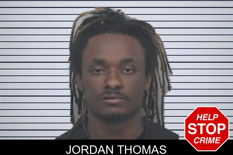 Jordan Thomas mugshot