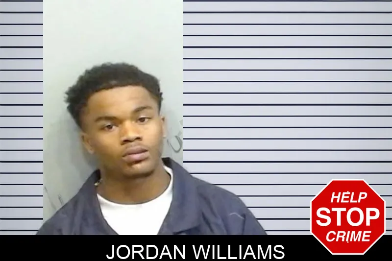 Jordan Williams mugshot