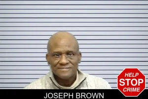 Joseph Brown mugshot