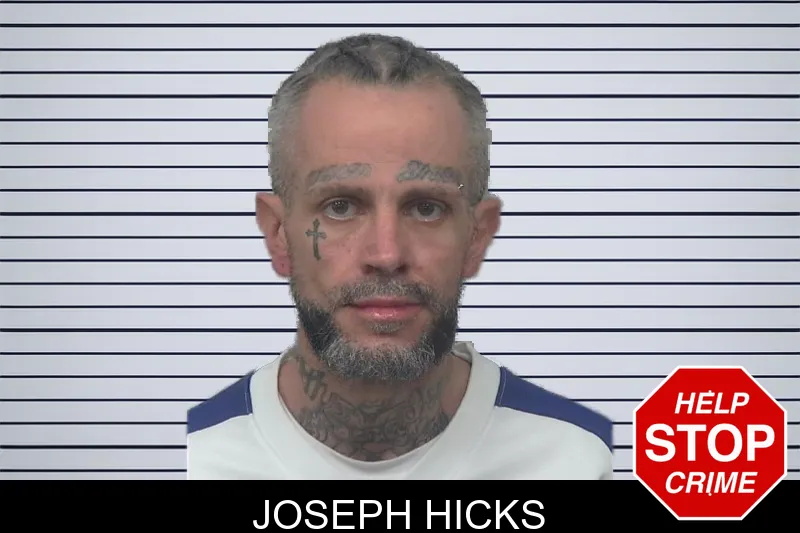 Joseph Hicks mugshot