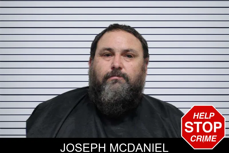Joseph McDaniel mugshot