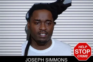 Joseph Simmons mugshot