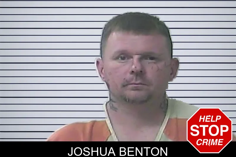 Joshua Benton mugshot