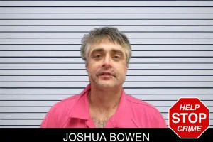 Joshua Bowen mugshot