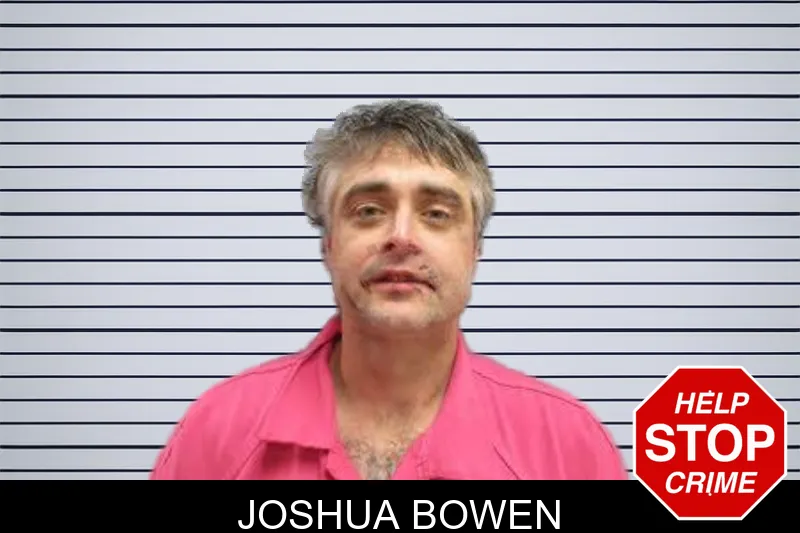 Joshua Bowen mugshot
