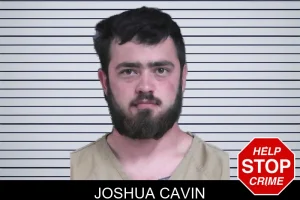 Joshua Cavin mugshot