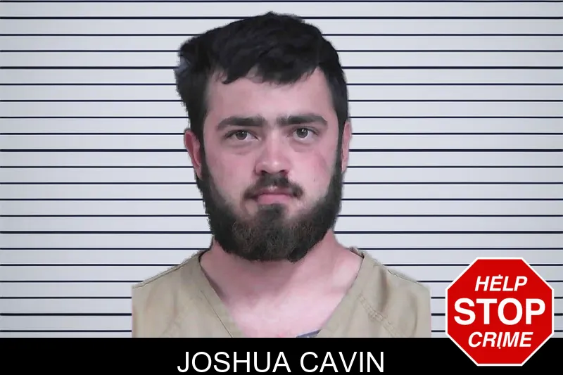 Joshua Cavin mugshot