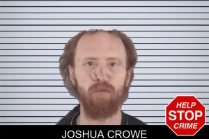 Joshua Crowe mugshot
